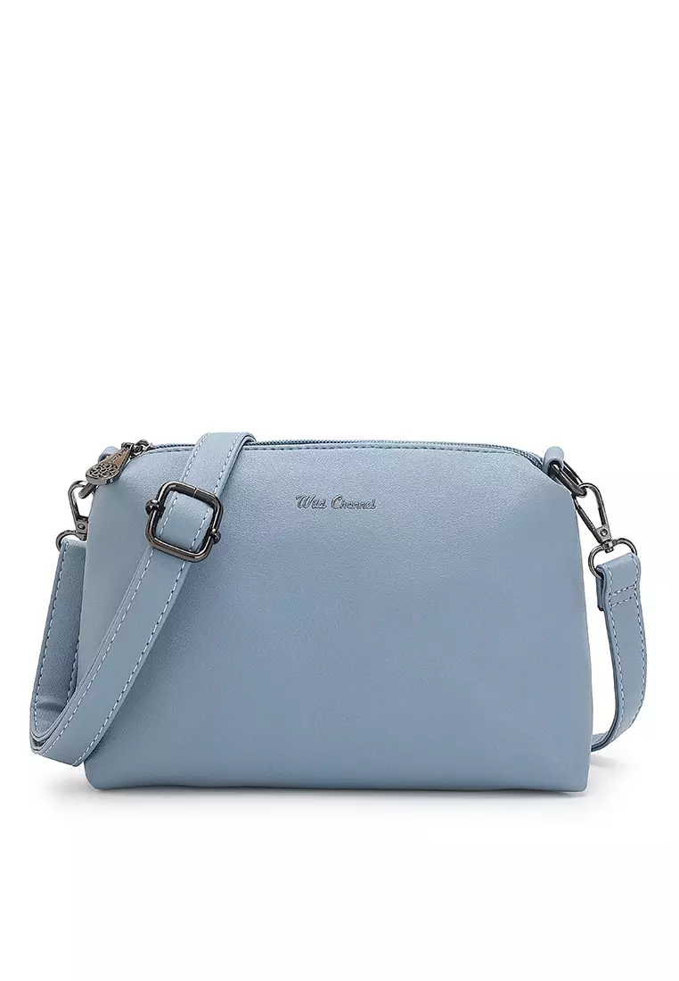 tas sling-bag Mlb-korean Blue Denim Sling Bag