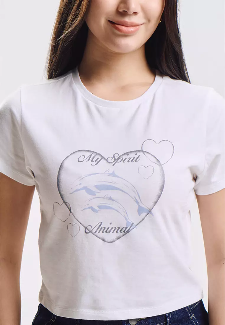 My Spirit Animal Slim Graphic T-Shirt