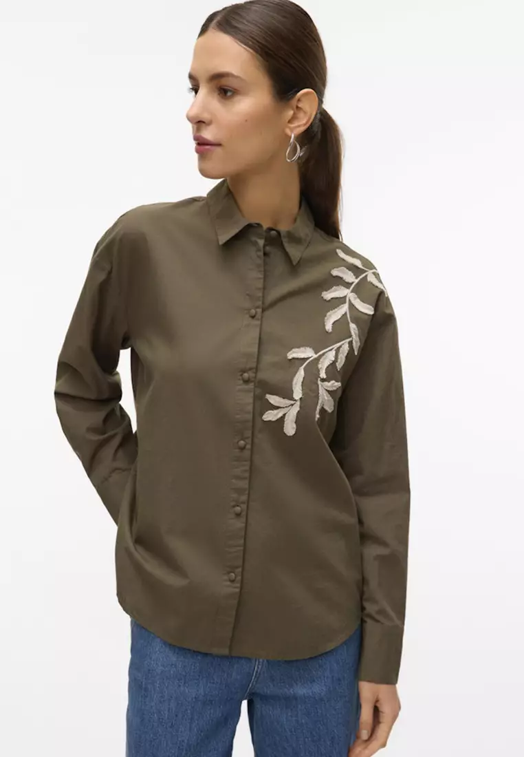 Long Sleeve Woven Shirt