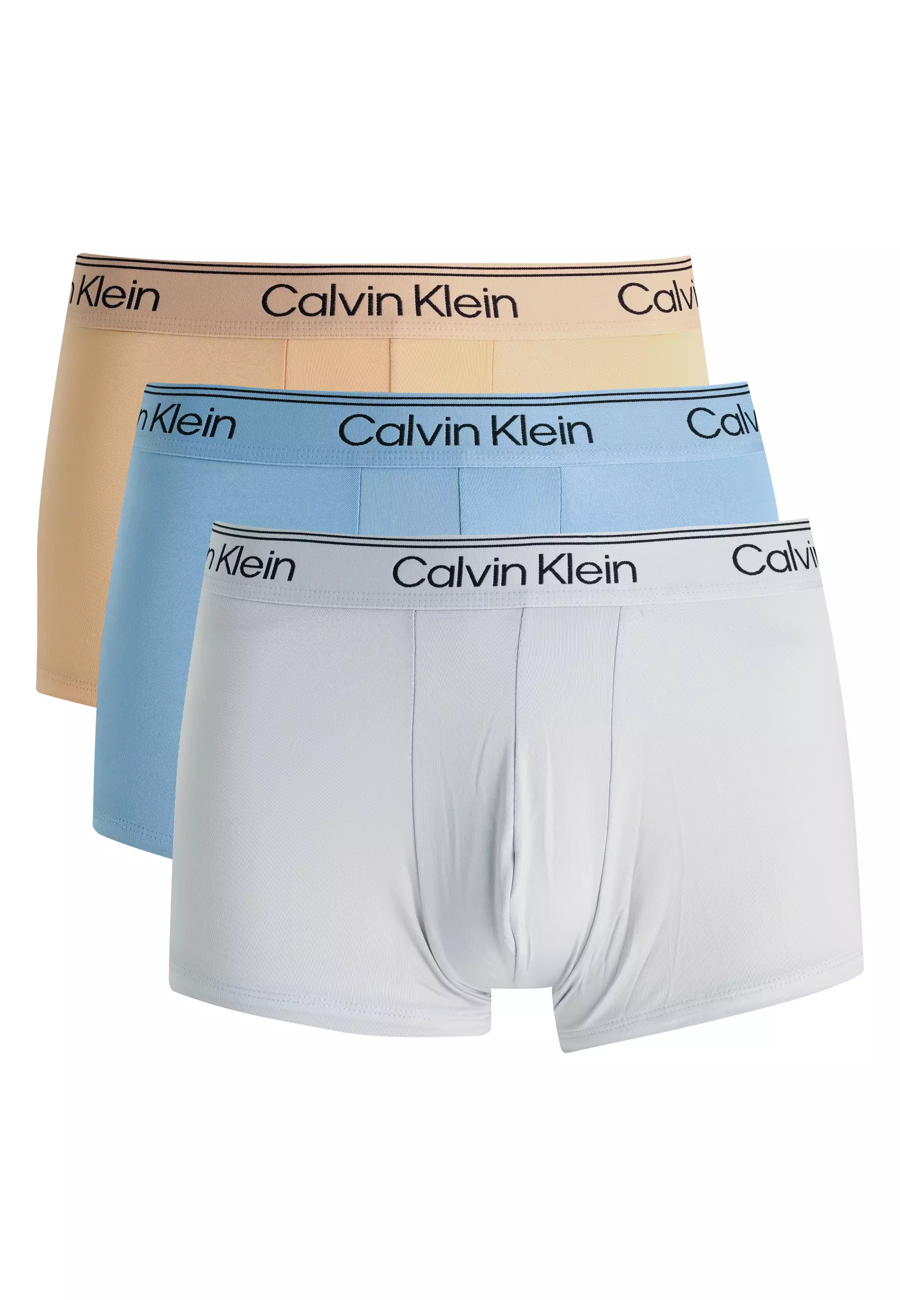 Buy CALVIN KLEIN 3-Pack Microfibre Low Rise Trunks - Calvin Klein