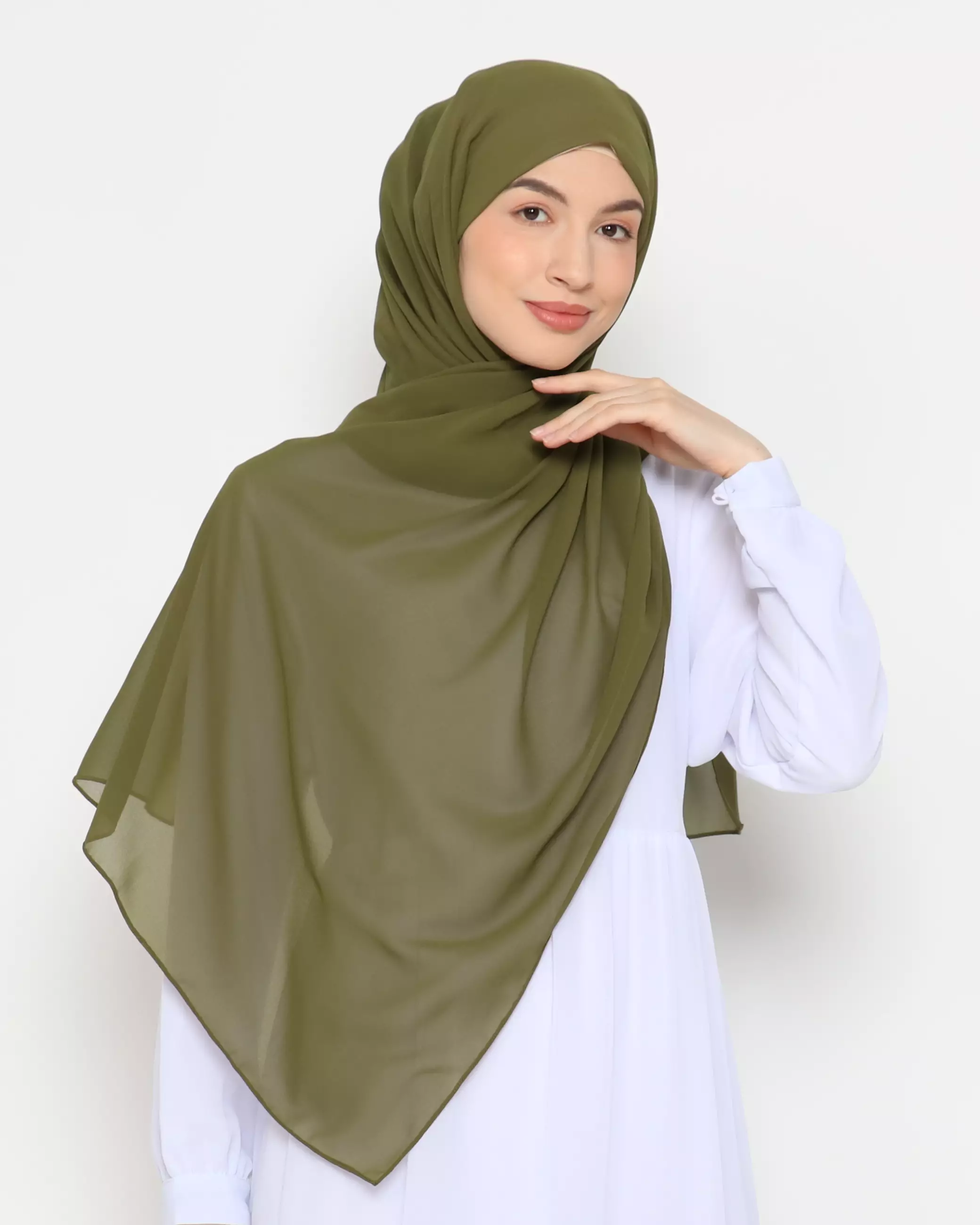 Pasmina Instan Cerutti Olive