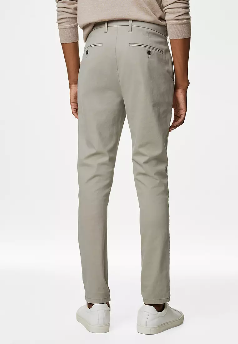 Skinny Fit Stretch Chinos