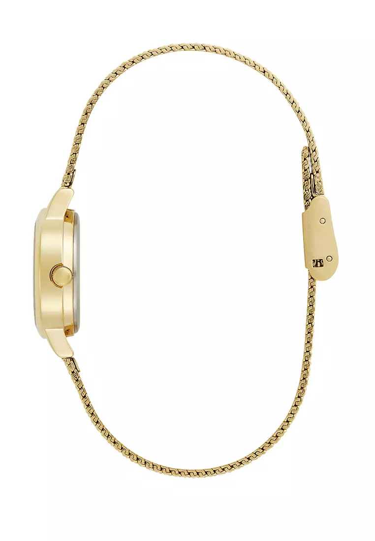 Olivia Burton Mini Bee Tonal Glitter Dial GP Mesh 23mm - 24000230