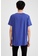 DeFacto blue Short Sleeve Round Neck Cotton Printed T-Shirt B1C02AAC3E2FB6GS_2