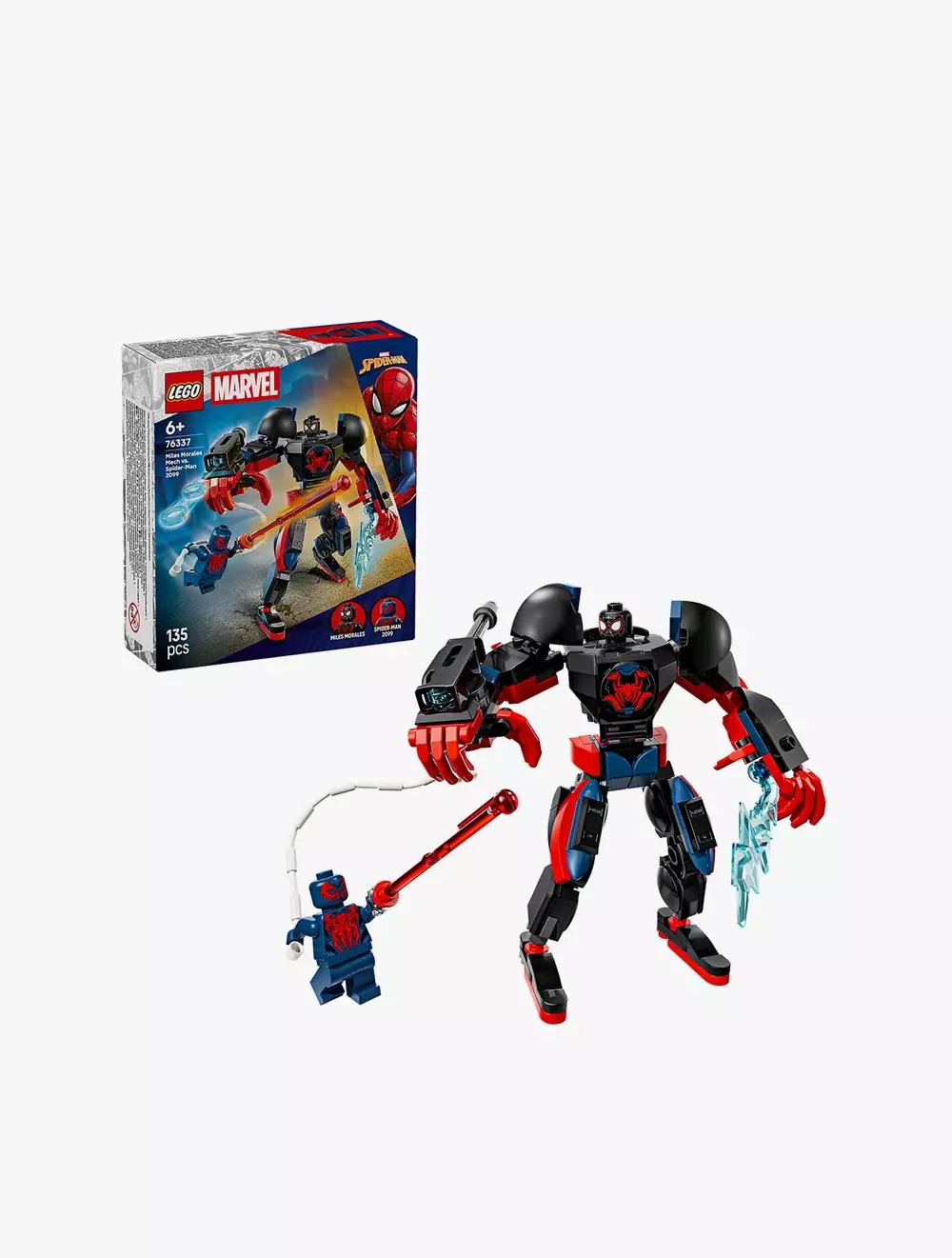 LEGO® Super Heroes Marvel Miles Morales Mech vs. Spider-Man 2099 - 76337