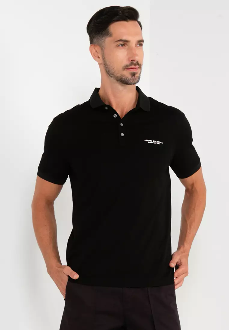 Armani exchange polo discount mens