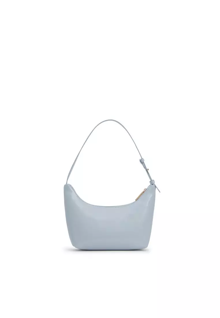 Tracey Off Duty Patent Shoulder Bag Glossy PU Leather