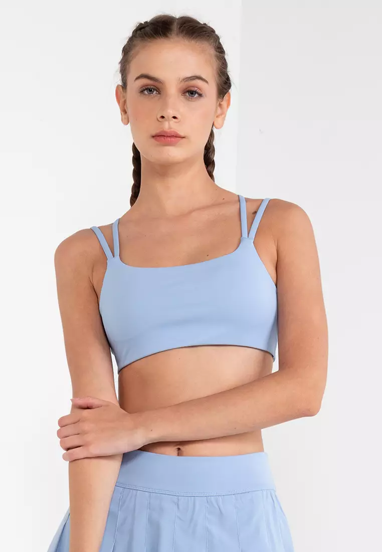 Express Body Contour Mesh Crop Top With Removable Cups Women's XS