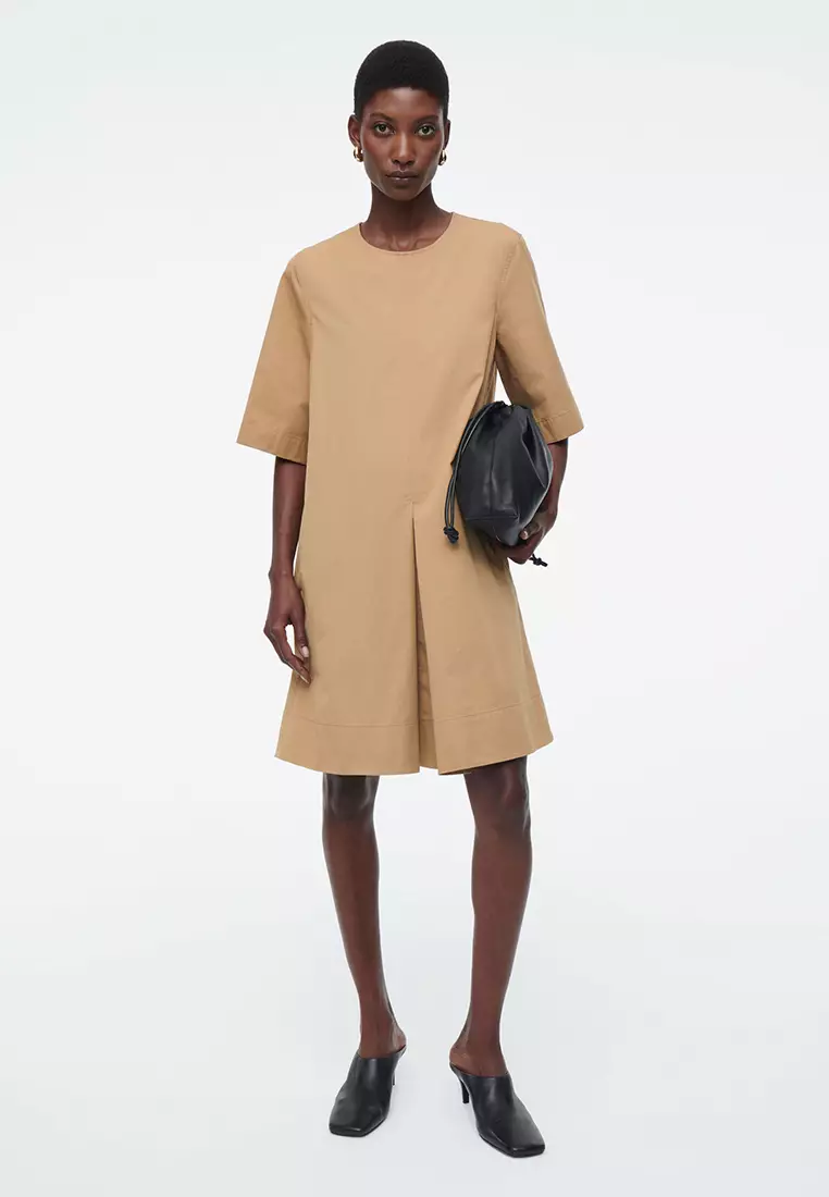 Cos pleated dress new arrivals