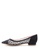 PRODUIT PARFAIT black Color Lace Pointed Toe Ballerina 6C6F3SH503B9E2GS_2