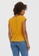 Vero Moda yellow Filli Short Sleeves V-Neck Tee 42224AACC40971GS_2