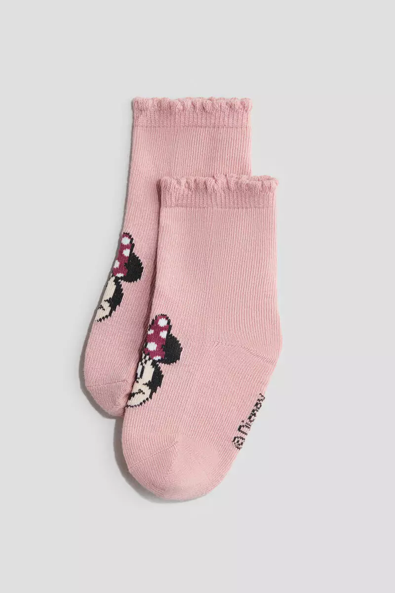 3-pack jacquard-knit socks