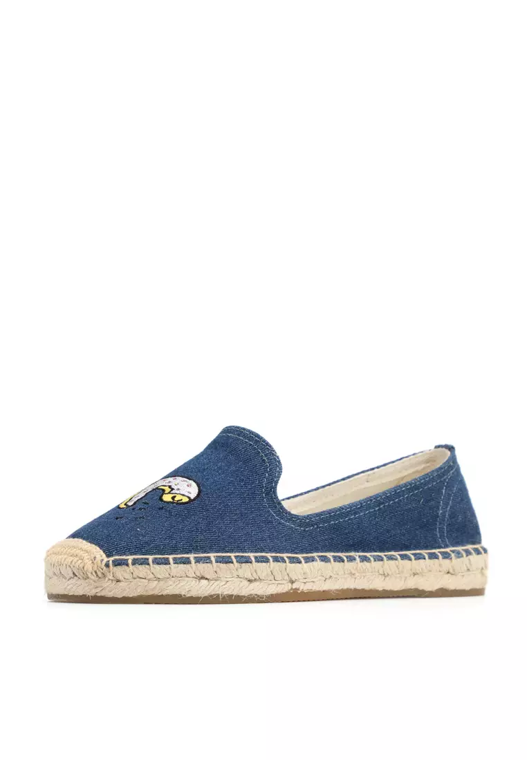 Embroidered Canvas Espadrilles HB45433