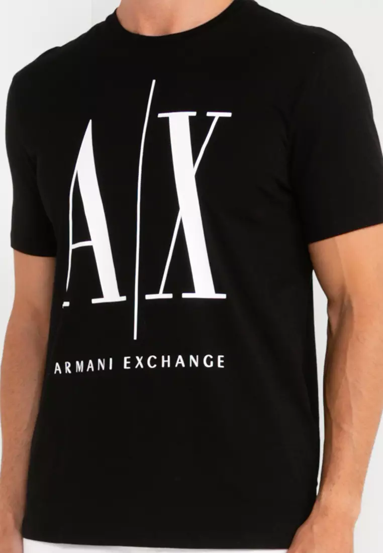 Buy Armani Exchange Logo Printed T- Shirt Online | ZALORA Malaysia