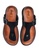 Louis Cuppers black Toe Post Sandals E9C8FSHBC1E309GS_4