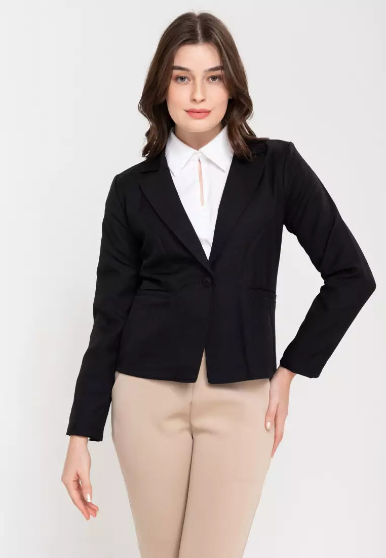 Therese Blazer With Lapel