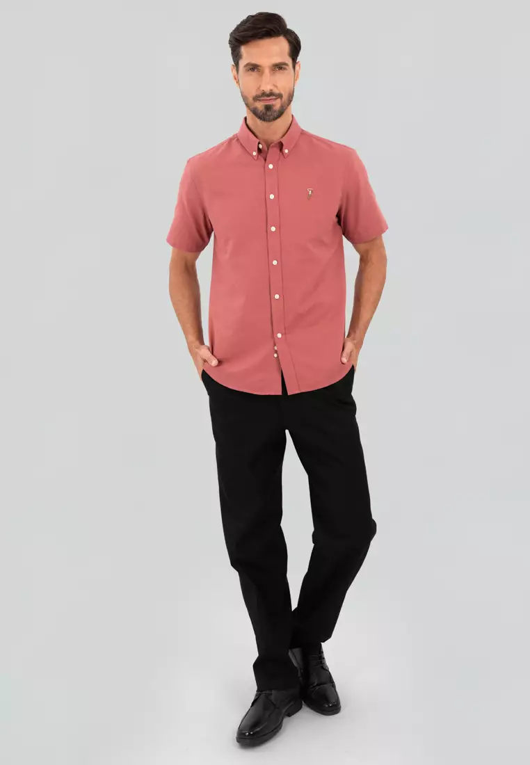 Polo Haus - Men’s Cotton Mix Signature Fit Short Sleeve MBSSVB008