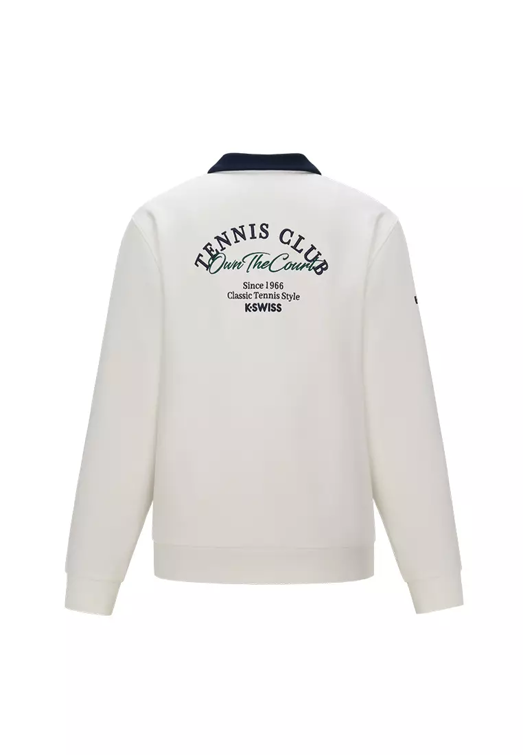 女裝 TENNIS CLUB LOGO 寬鬆 POLO 衛衣