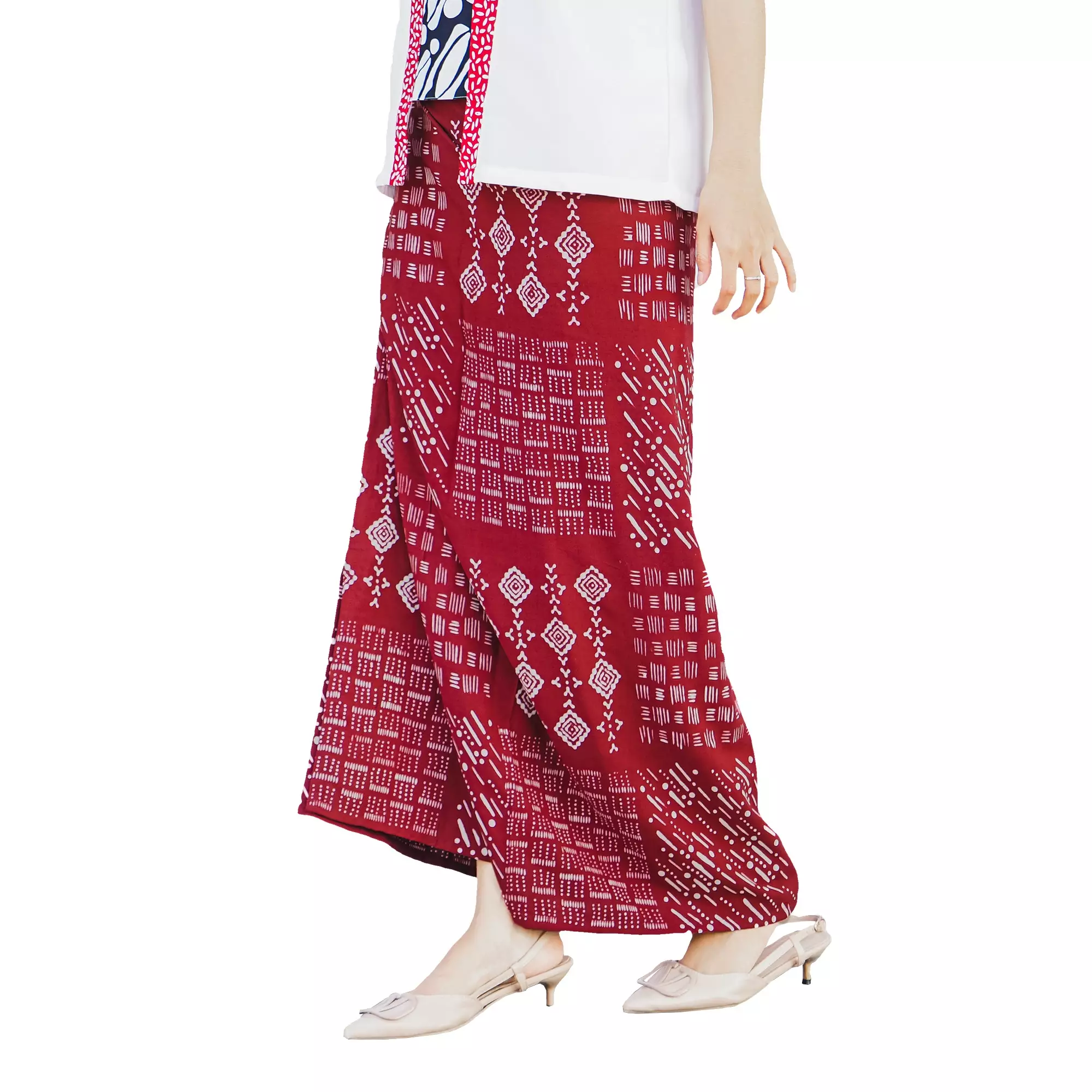 Rok Lilit Batik Wanita - Bawahan Batik - Bhatara Batik Belantara Skirt - Rok Batik Etnik Modern