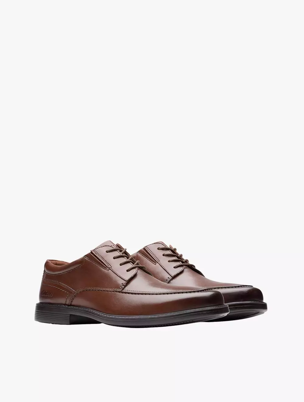 Clarks Dresslite Ace Mahogany Leather