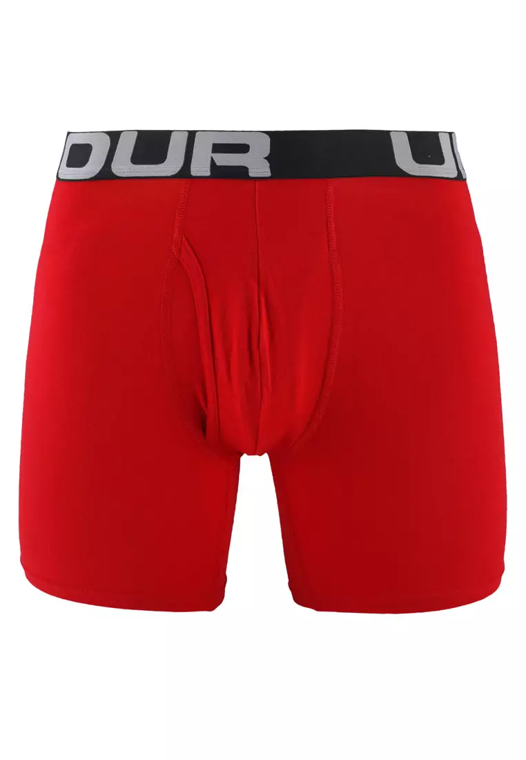 UA Charged Cotton 6-Inch 3-Pack Boxers