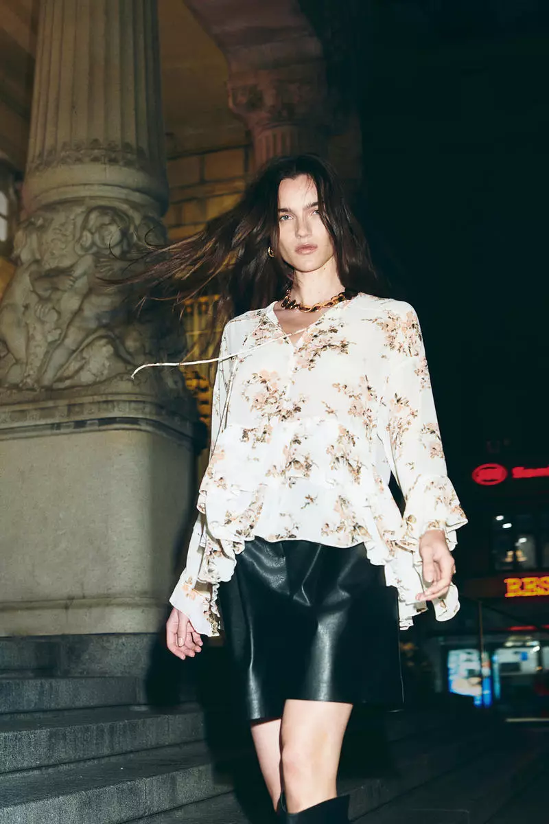 H&m chiffon blouse outlet