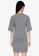 ZALORA BASICS grey Contrast Jersey Sheath Dress B25DEAA33C1C4CGS_2