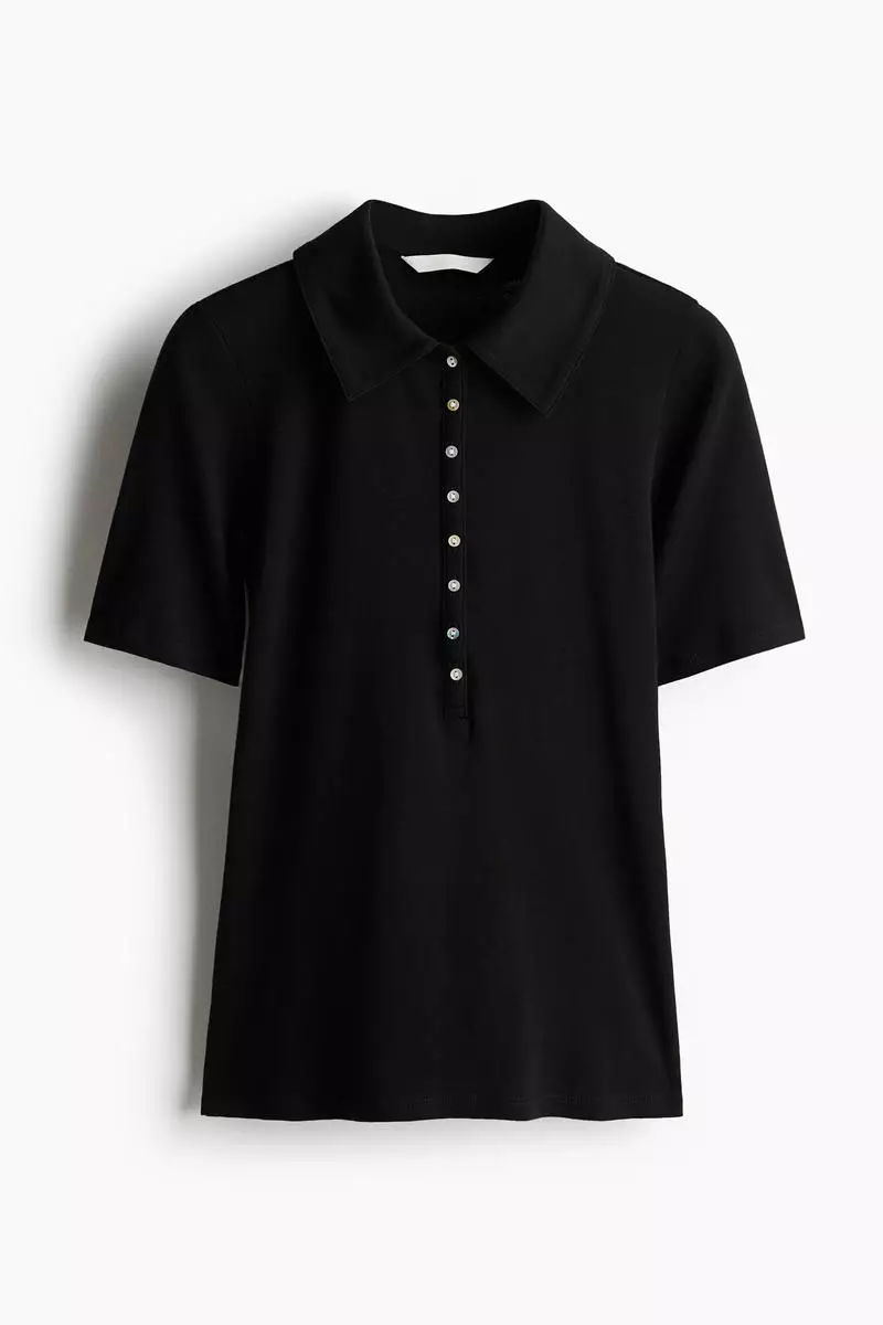 Fitted polo shirt