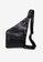 Lara black Plain Zipper Cross Body Bag - Black FB8E2AC11149A1GS_1