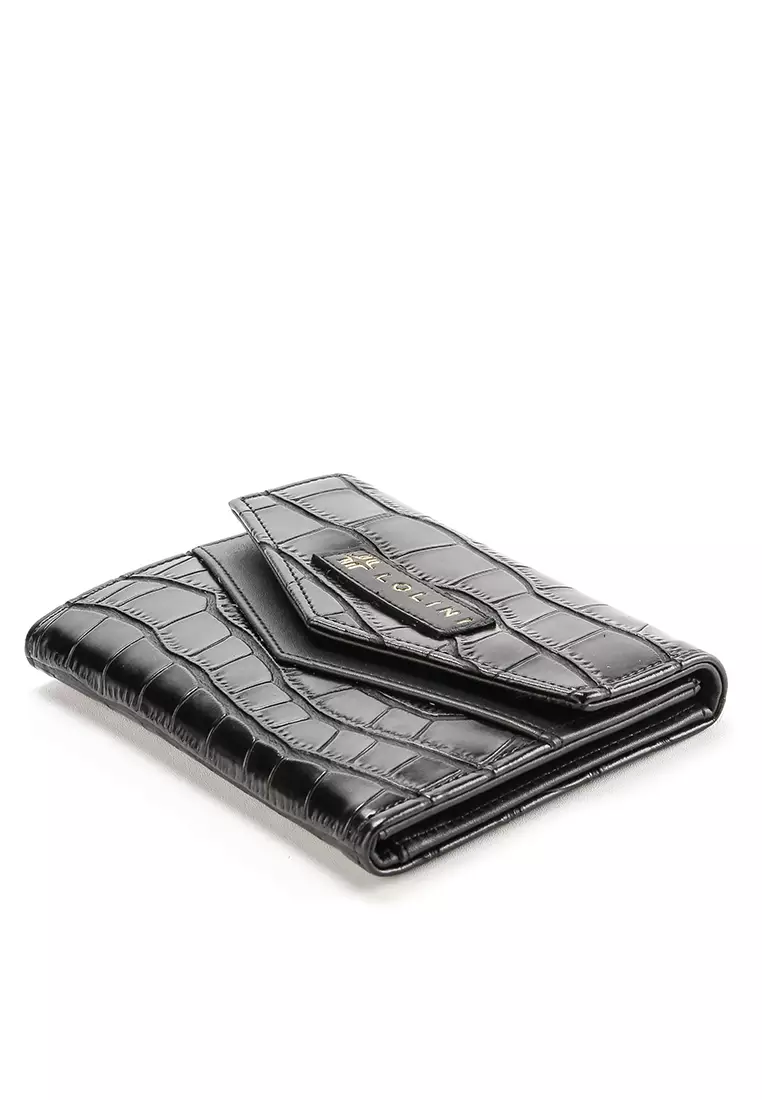 Muse Croco Wallet Bl