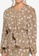 Lubna brown Stretch Wrap Puff Sleeve Set 1B227AA586BECCGS_2