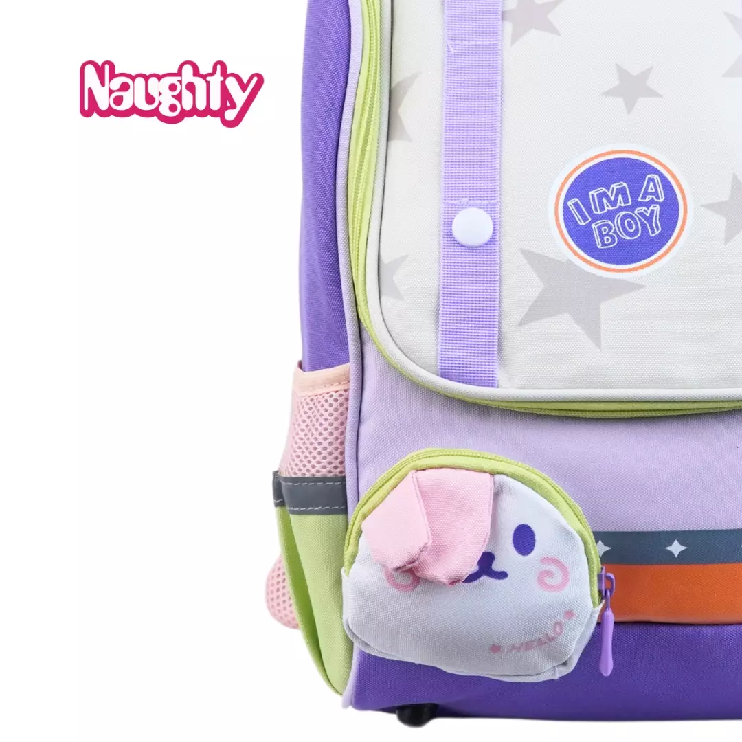 Tas Ransel Anak Unisex Sekolah Tk Paud Backpack Ishma G666 2409009 Naughty Accessories