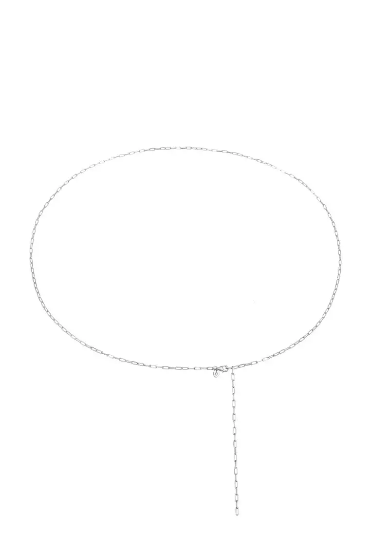 Aksesoris Perhiasan Perak 925 Wanita Waist Chain Links Trend