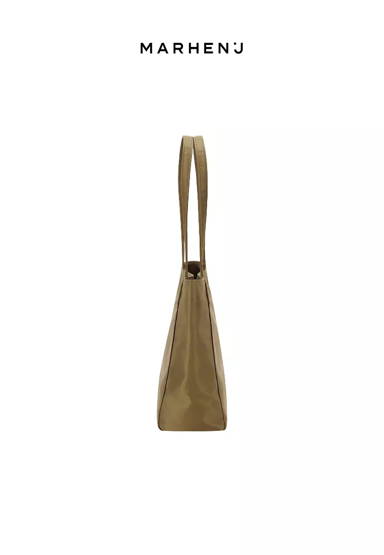 BONO V Nylon Shoulder Bag Olive Khaki