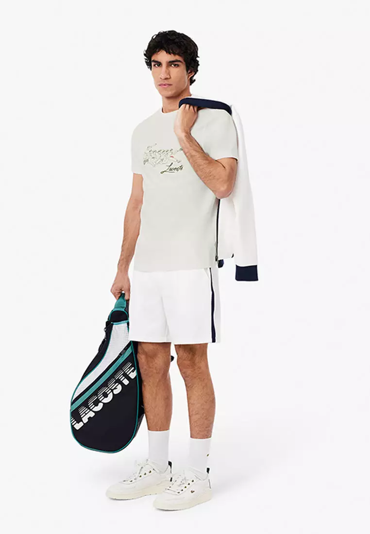 René Lacoste Print Tennis Heritage T-shirt