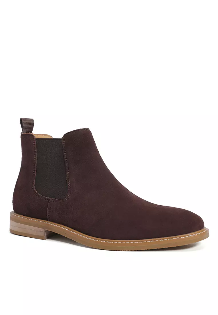 Cow Suede Chelsea Boot MK6001-2