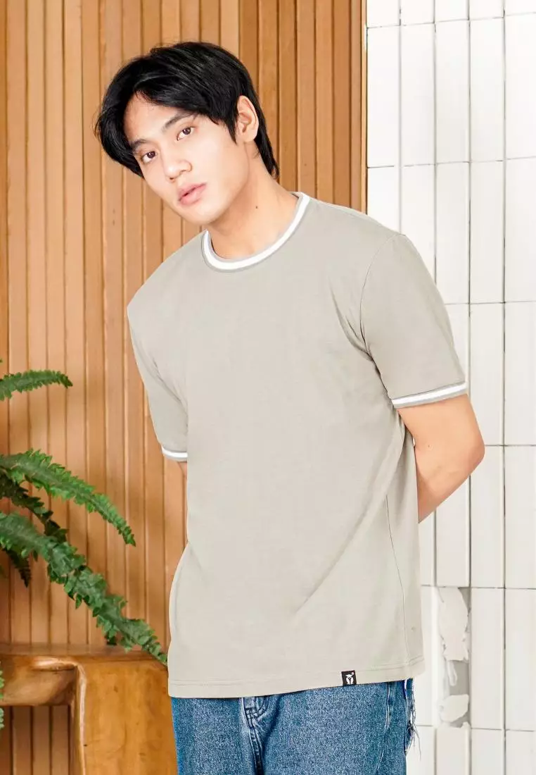 MATSUDA Kaos Polos Pria T shirt Relaxed Fit Oshu