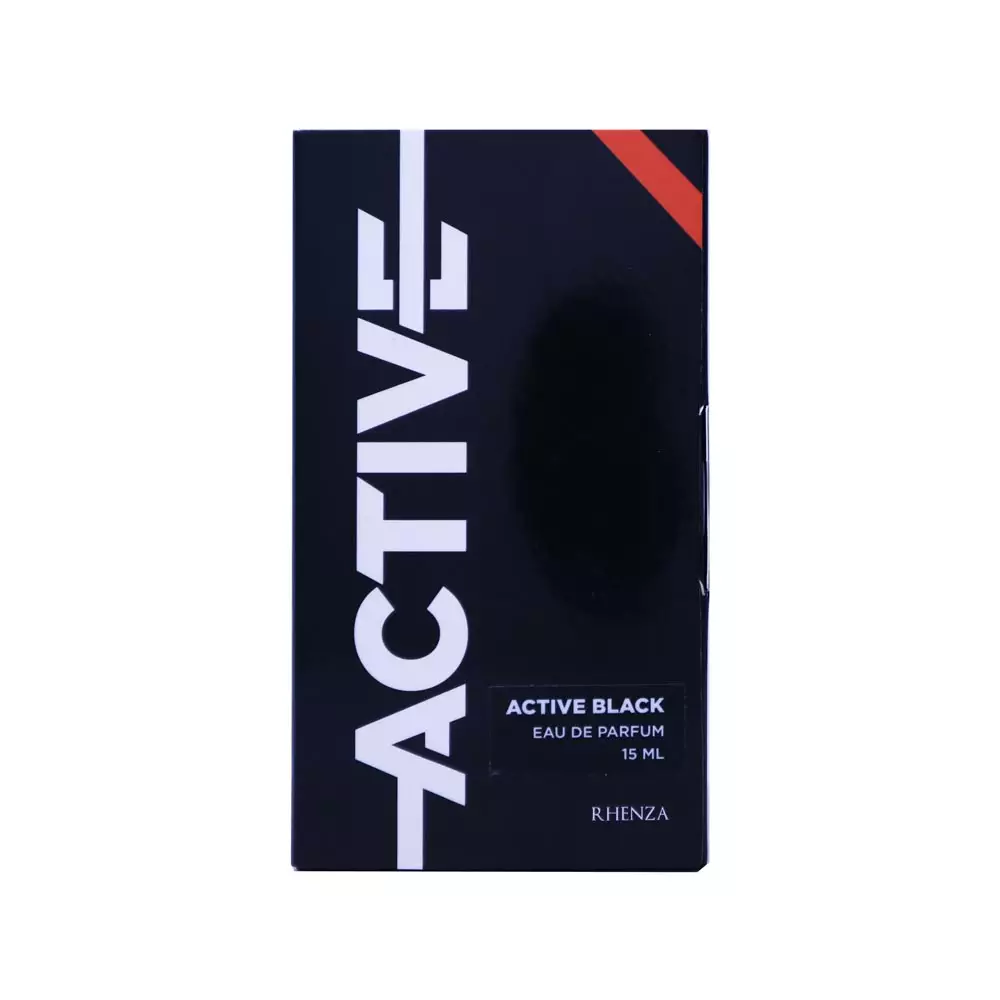 Rhenza Active Black EDP 15 ML