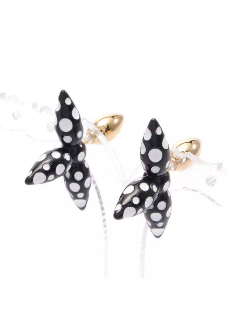 black louis vuitton earrings