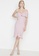Trendyol pink Bow Knee Length Dress A8AF4AA62AA23FGS_4