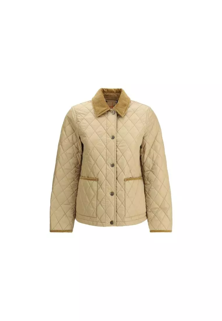 Buy Burberry Quilted Nylon Jacket with Corduroy 2025 Online