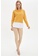 DeFacto yellow Long Sleeve Round Neck Blouse A8ABAAAA5150F0GS_3