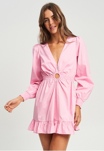 SÃ¡vel pink Marra Mini Dress 0A56DAAF4EF154GS_1