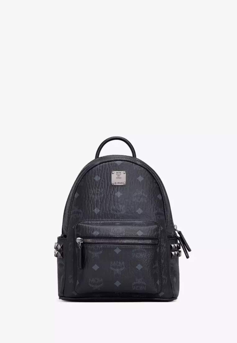 MCM Sサイズ ブラック Buy MCM Stark Side Studs Backpack in Visetos 2026 Online | ZALORA