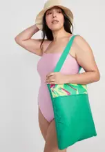 Green Palm Print