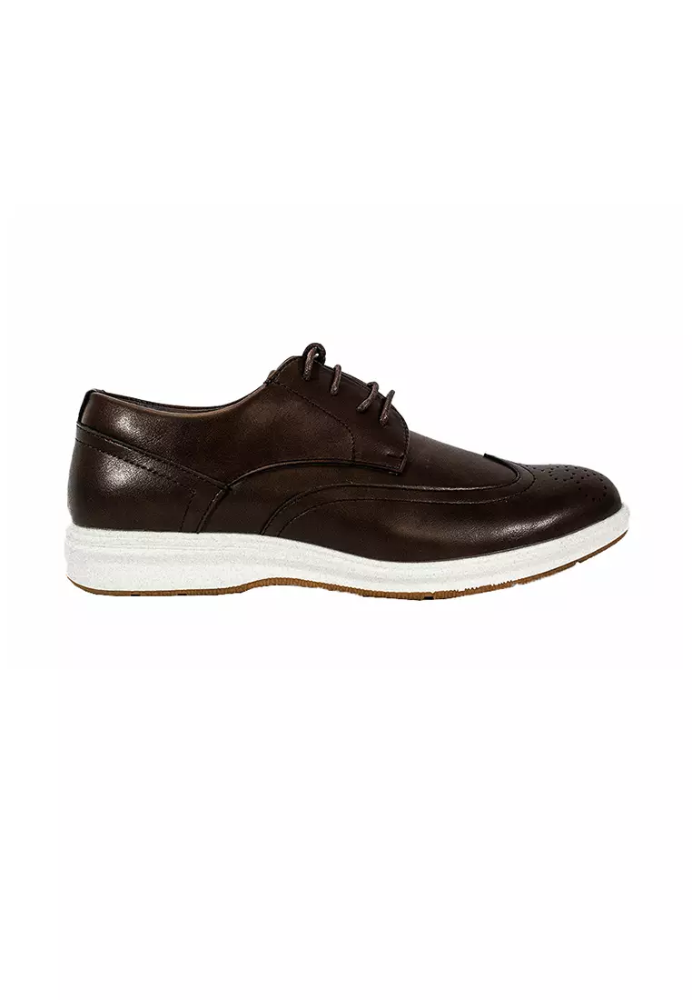 Discount on Mario D' boro Runway  shoes - SKU: Men's Formal Oxford Shoes MX 24159 Dark Brown C62