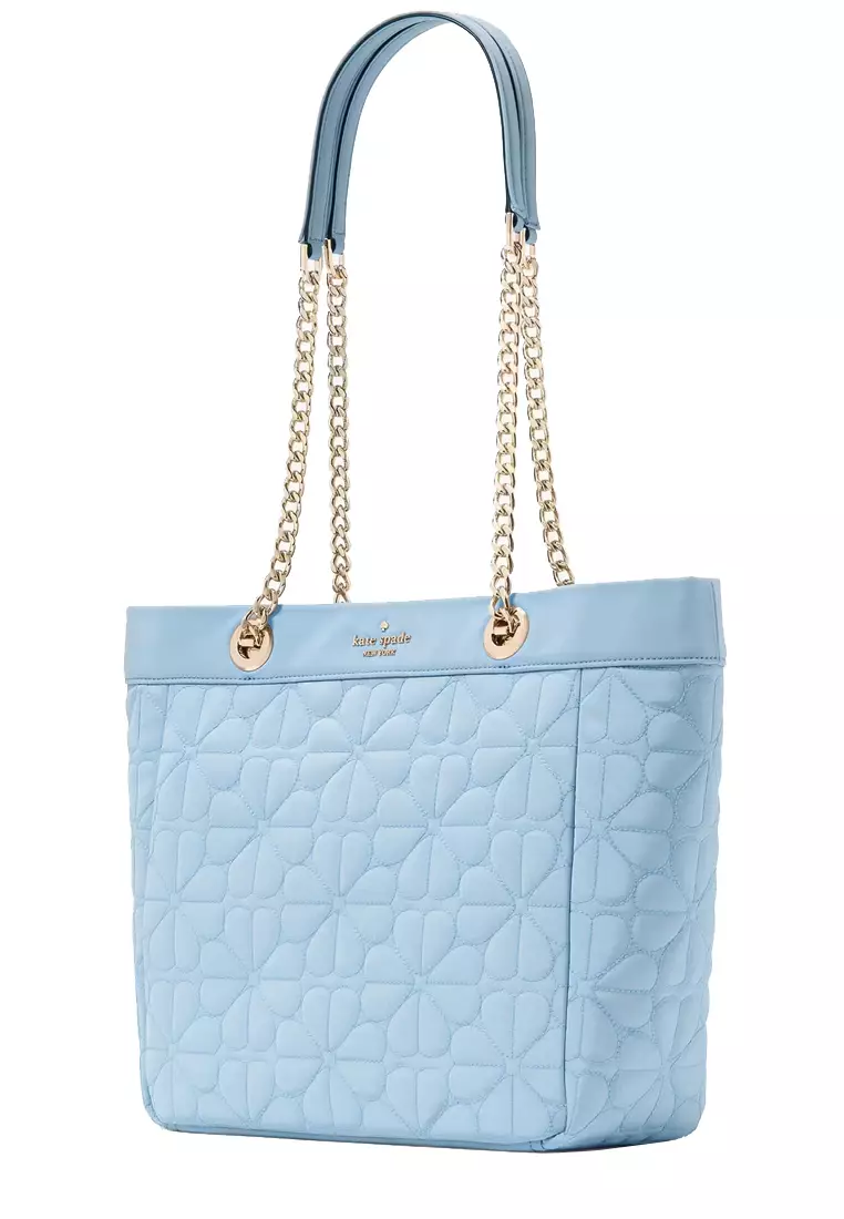 トートバッグ Kate Spade Spade Flower Quilted Fabric Medium Tote  KK156 Spade Flower Quilted Fabric Medium Tote | Kate Spade Outlet