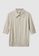 COS beige Knitted Silk Polo Shirt 34807AA24FF391GS_5