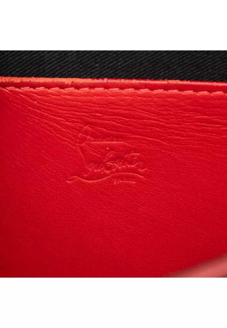 Pre-Loved Christian Louboutin Leather Trick Track Satchel