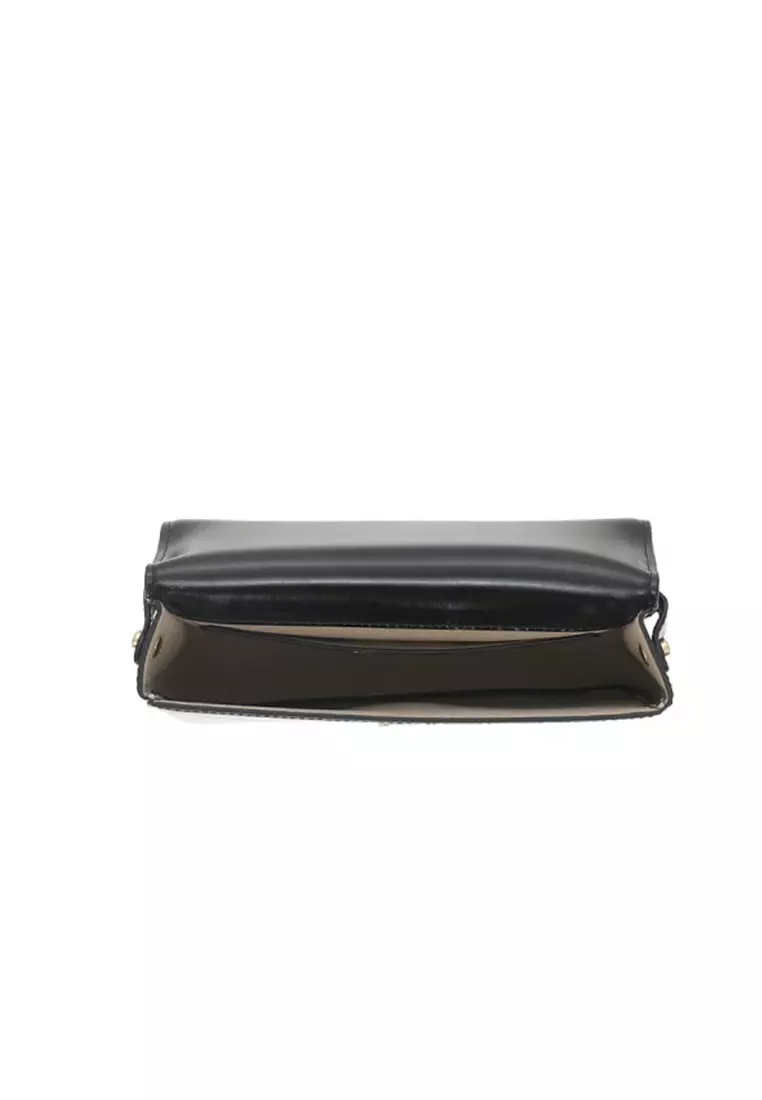 Robinson Spazzolato Convertible Shoulder Bag in Black 143122